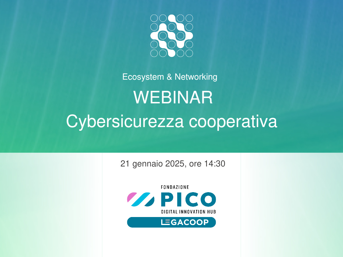 Webinar: Cybersicurezza cooperativa